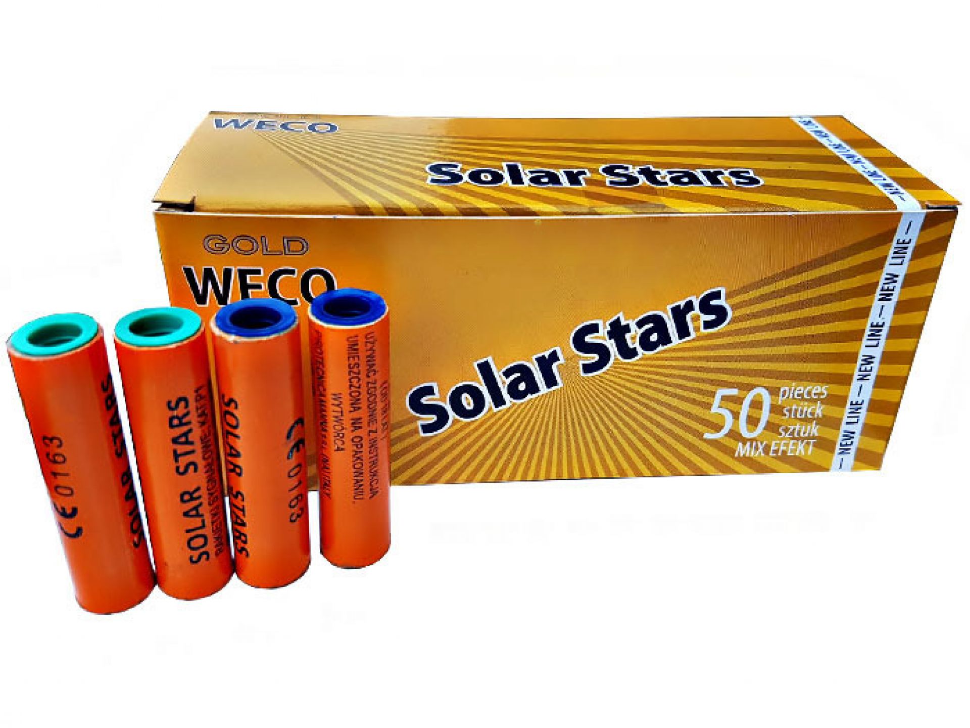 

Race Pistoletowe Solar Stars 50 Sztuk