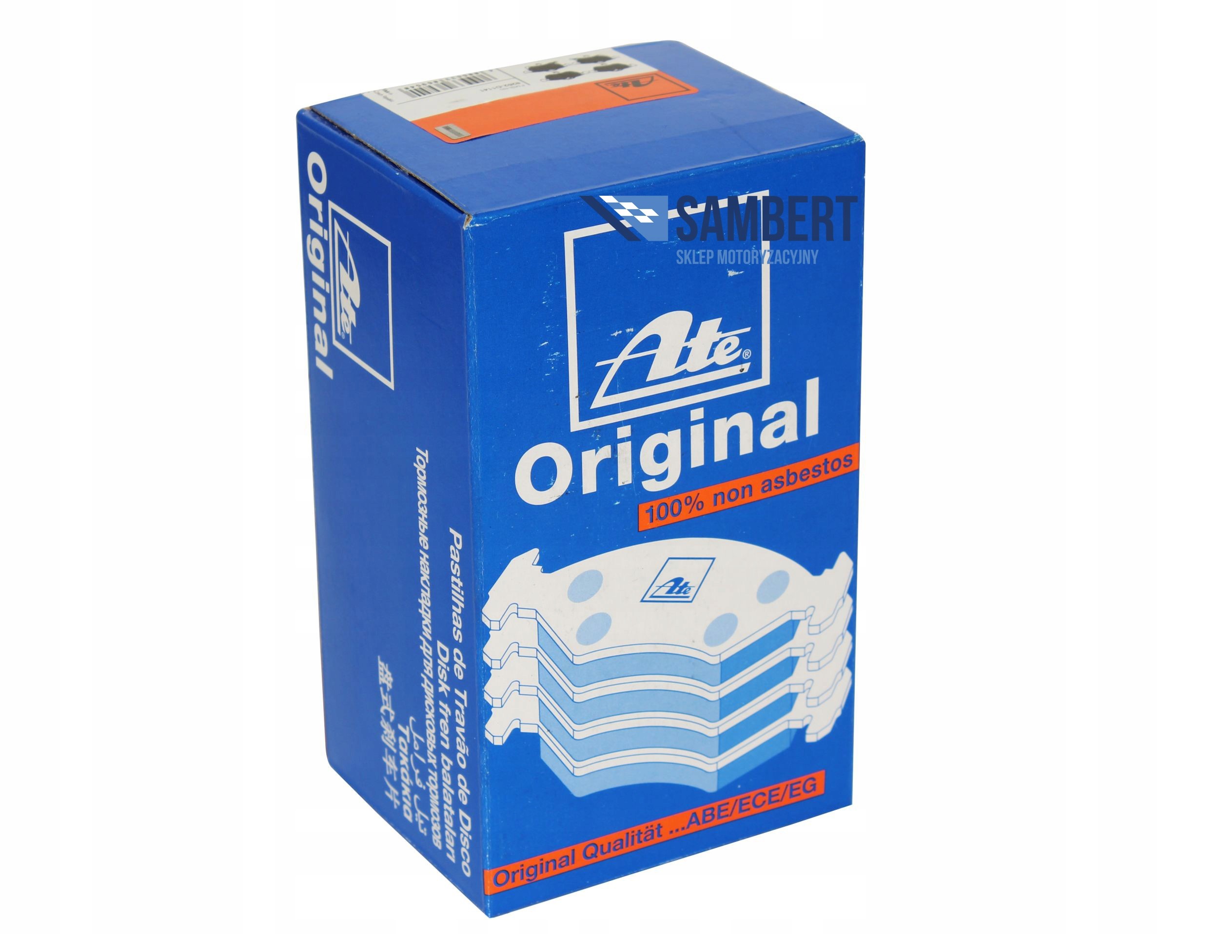 13.0460-2820.2 - Тормозные колодки задние ATE AUDI A3 и 1 8L1