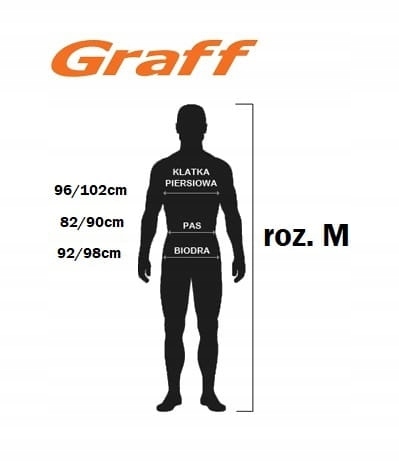 GRAFF WODOODPORNA KURTKA WĘDKARSKA roz. M Model 606-B-2