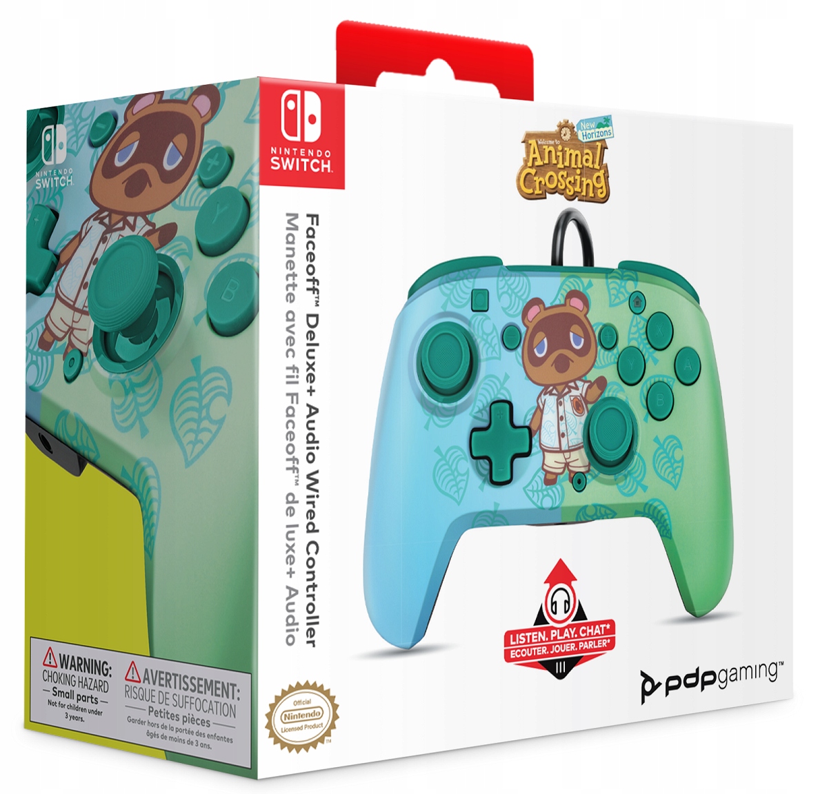 Pdp Switch Pad Deluxe+ Faceoff Animal Crossing