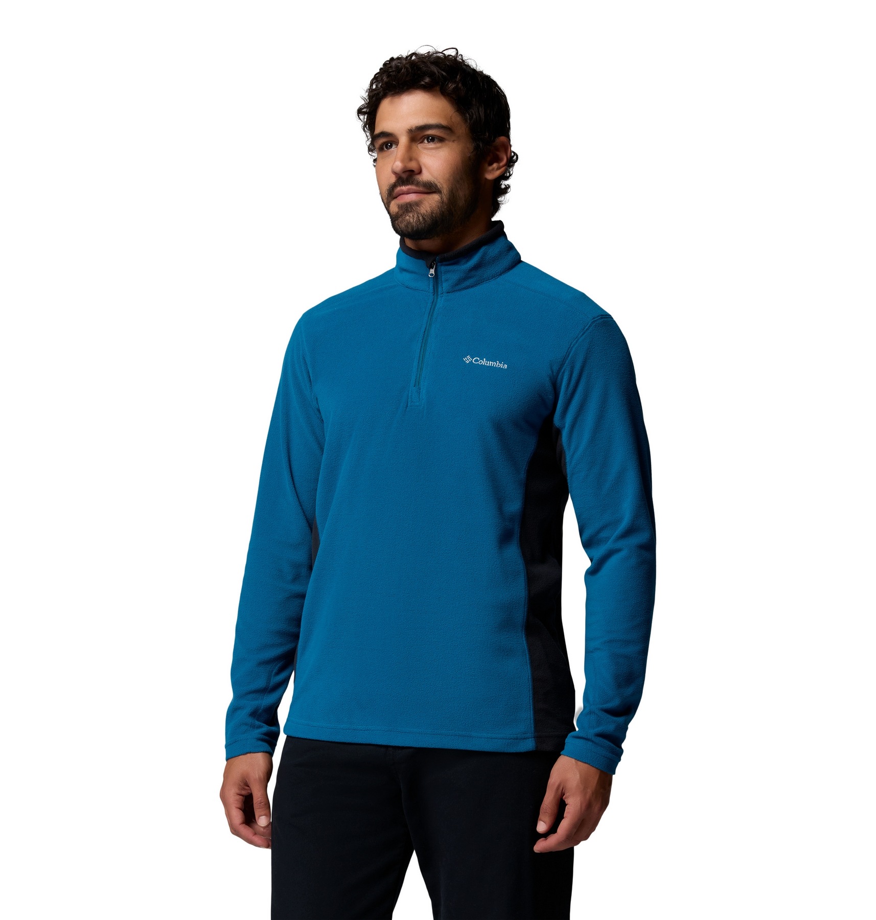 Fleecová Mikina pánský Columbia Klamath Range II modrý 1352472443 r XL