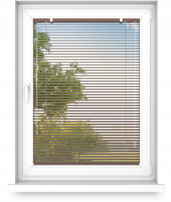 Stylové hliníkové žaluzie 85 x 130 cm Různé Barvy