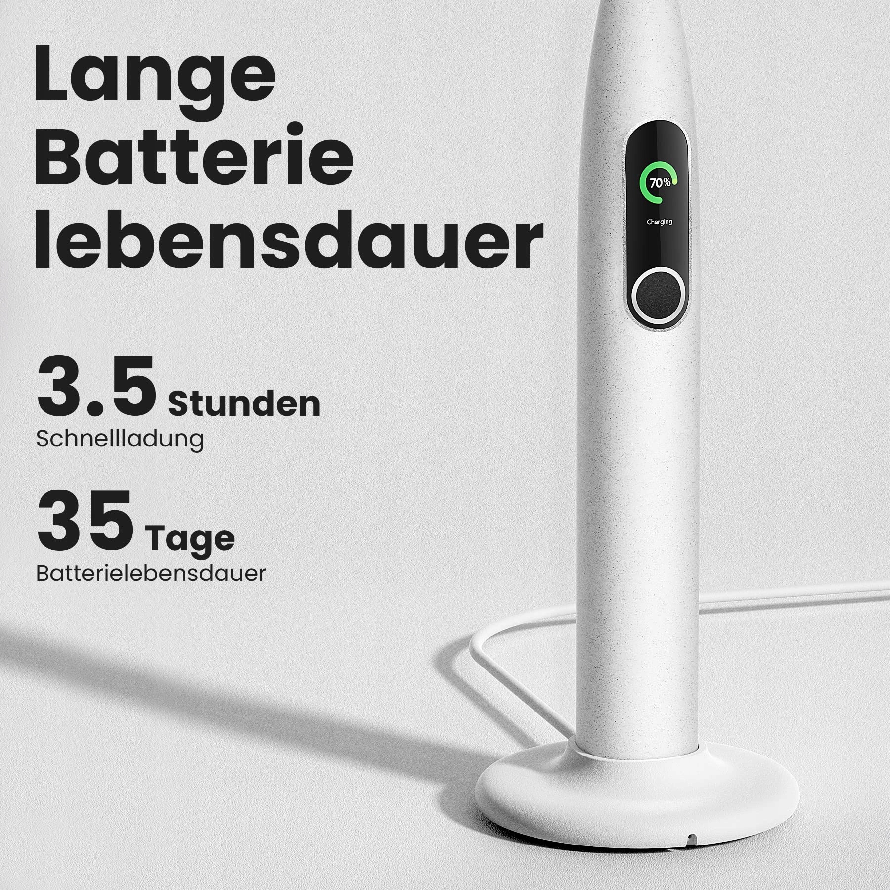 OCLEAN X Pro Elite Szczoteczka Soniczna 6 Głowic Etui Aplikacja Szara — miniatura 6