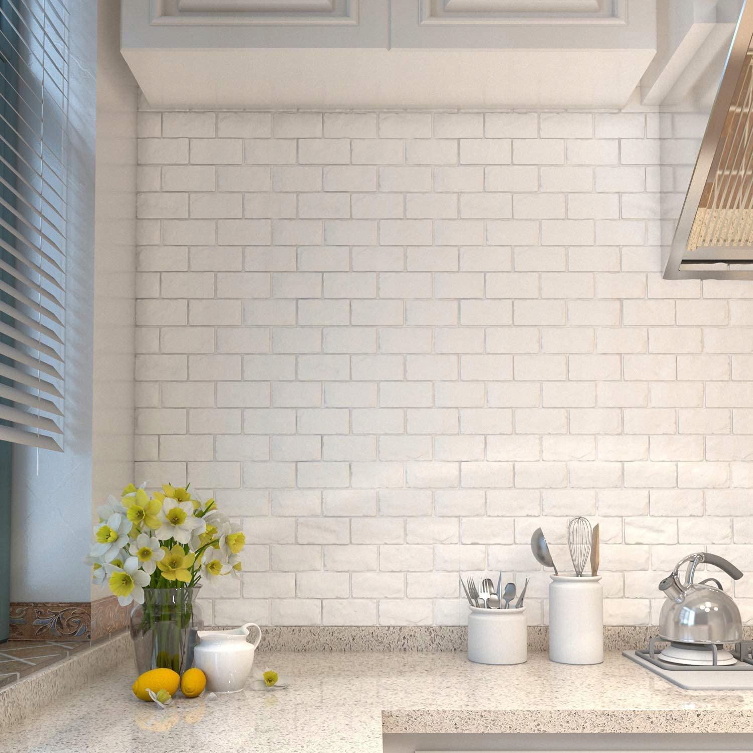 20x PANELE 3D ŚCIENNE SAMOPRZYLEPNE CEGŁA TAPETA 77 x 70cm PIANKA XPE Marka Nela-Styl