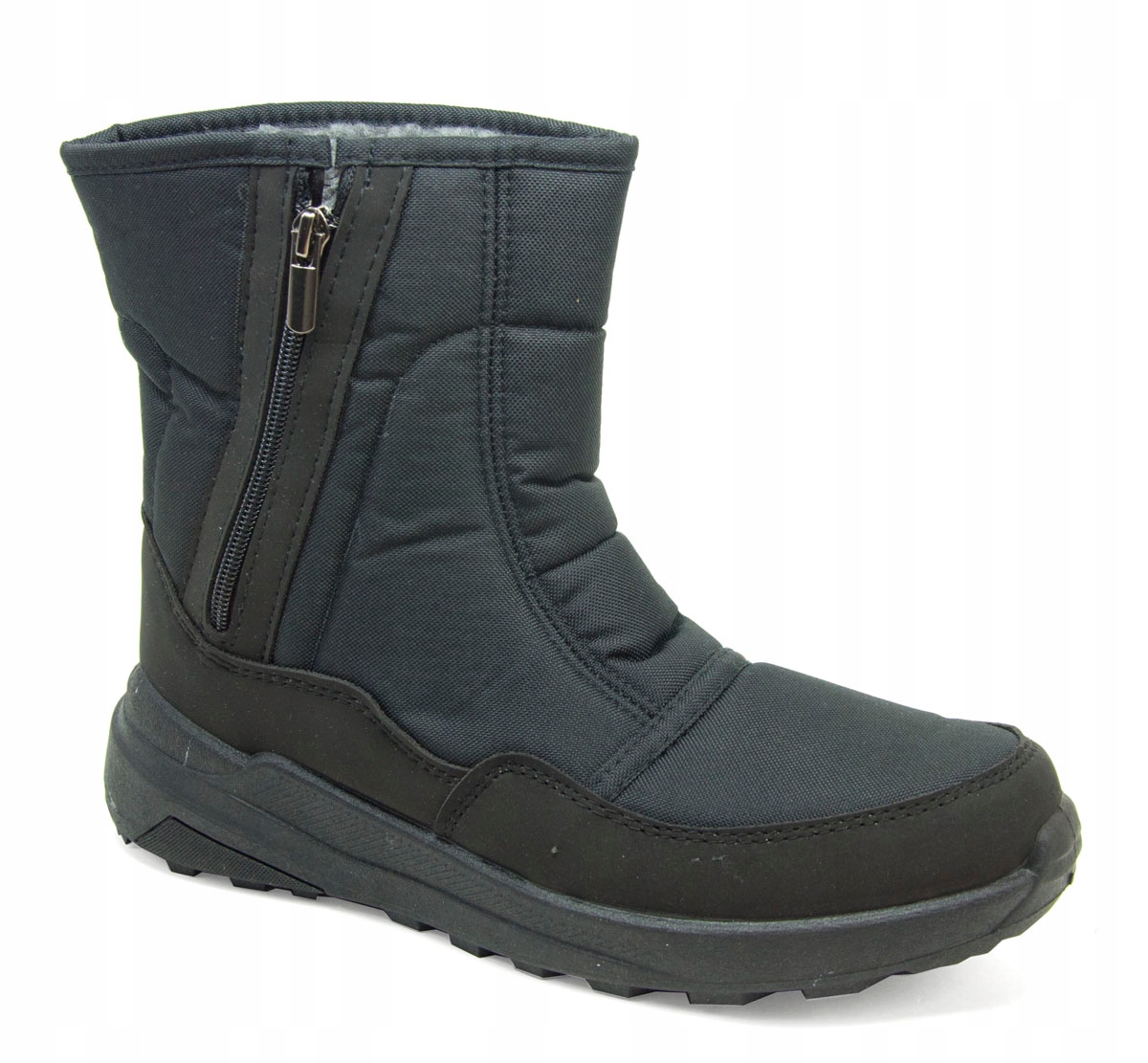 Pánské sněhule, Zateplené zimní boty, Vriston 2230 Black. Eur 41