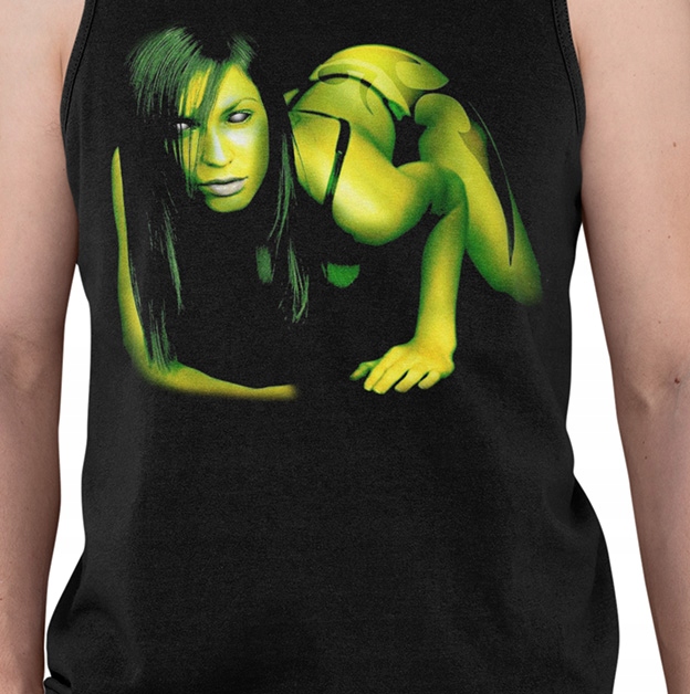TANK TOP HORROR/ROCK DEVIL GIRL Marka inna