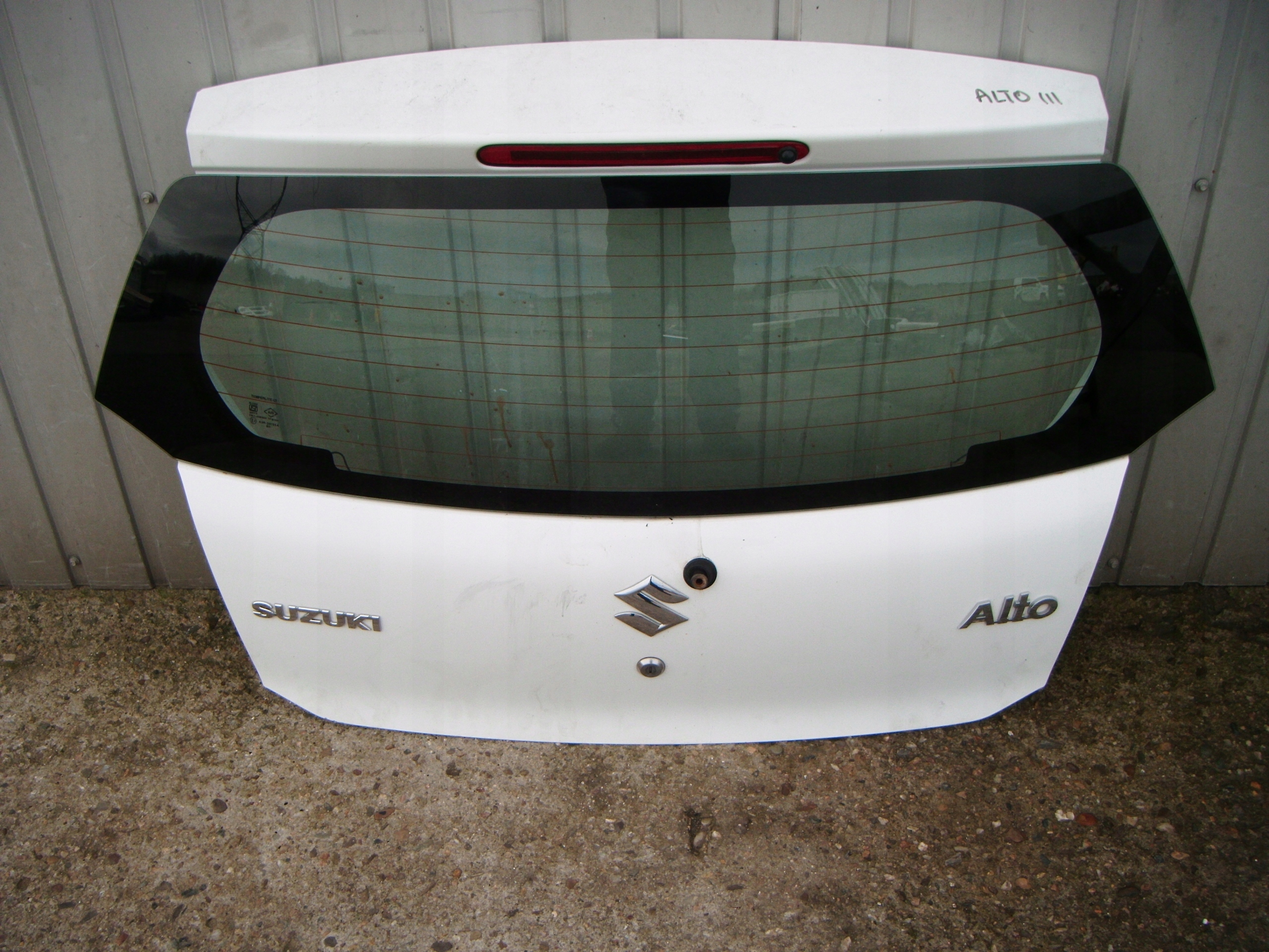 SUZUKI ALTO PIXO 09-14 26U KLAPA Z SZYBĄ