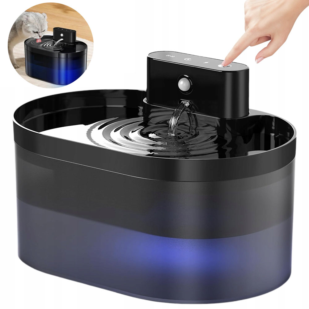 Automatyczne Poidło 2.2L Usb Z 30-DNIOWĄ Baterią I Czujnikiem