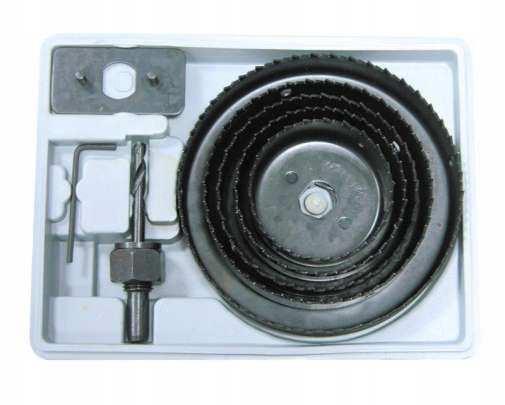 

zestaw otwornic do drewna kpl. 8 szt 64-127m
