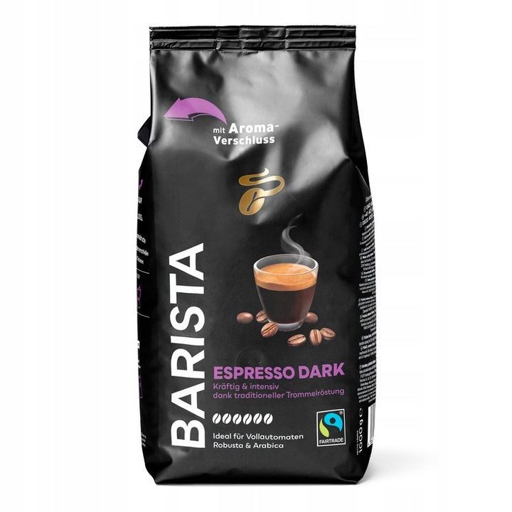 Levně Tchibo Káva Zrnková Barista Espresso Dark 1 kg