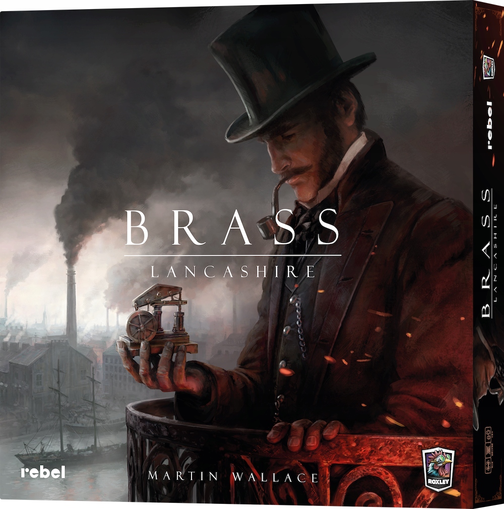 Brass Lancashire gra planszowa Strategiczna top Bgg rewolucja przemysłowa