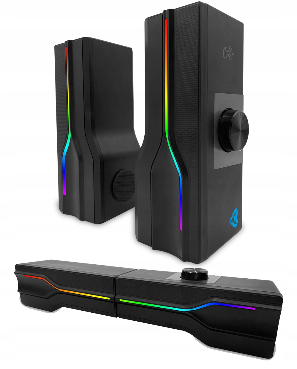 Głośnik Soundbar Głośniki Komputerowe 8W Mocny Bas