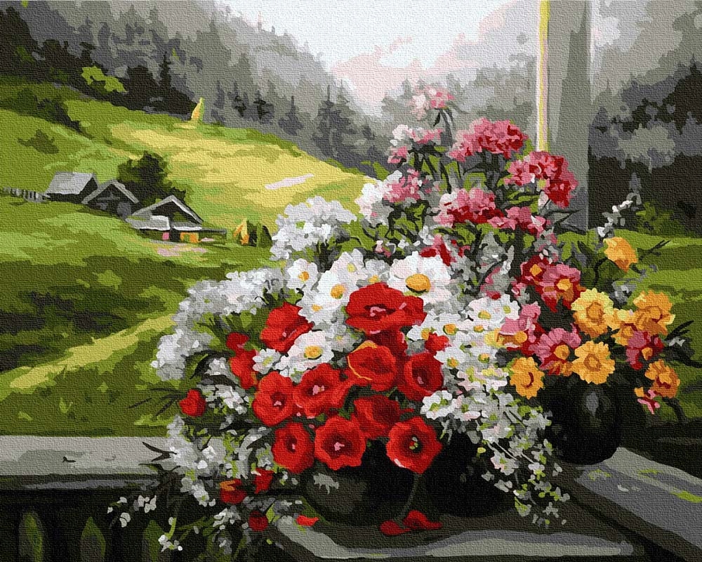 Malování podle čísel iPicasso 50x65 cm na rámu