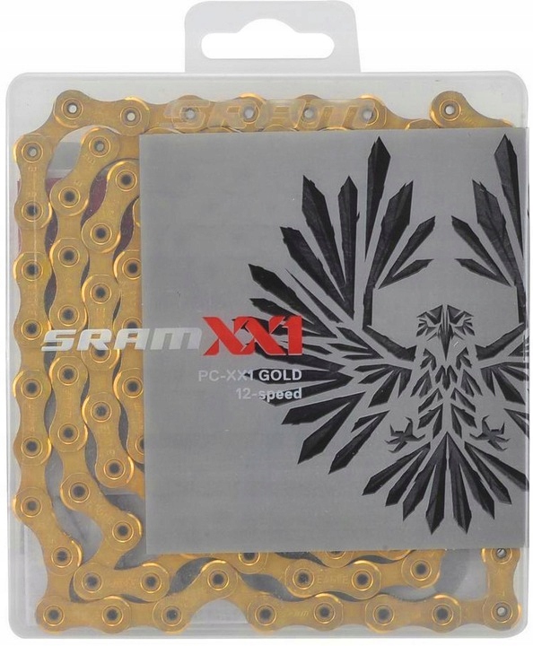 Řetěz Na Kolo Sram XX1 Eagle 12-rz 126g Zlatý