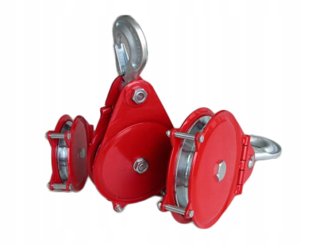 Profesjonalne zblocze linowe Ur-k 40 4,0t