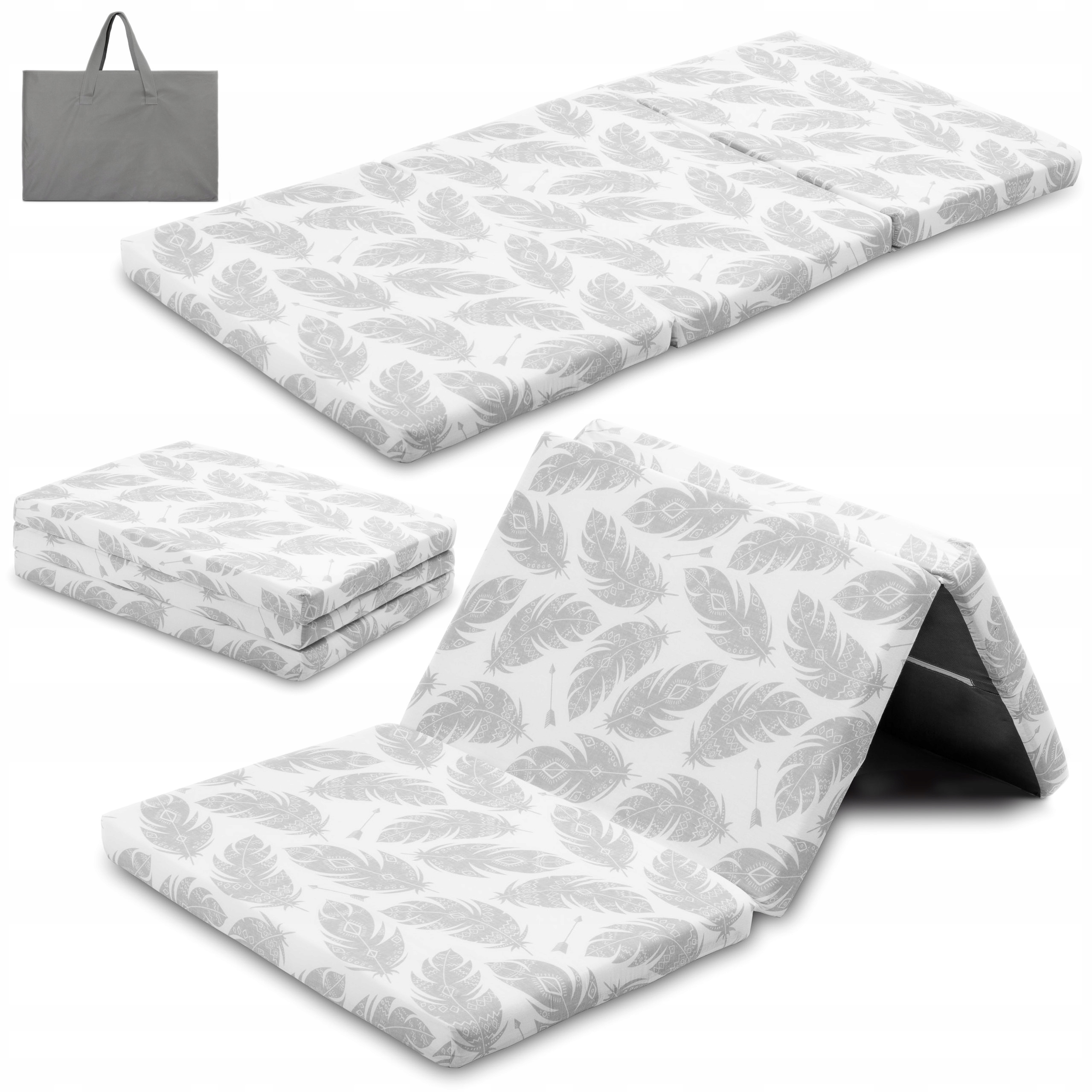 

Materac Składany Turystyczny 120x60 Piankowy Torba