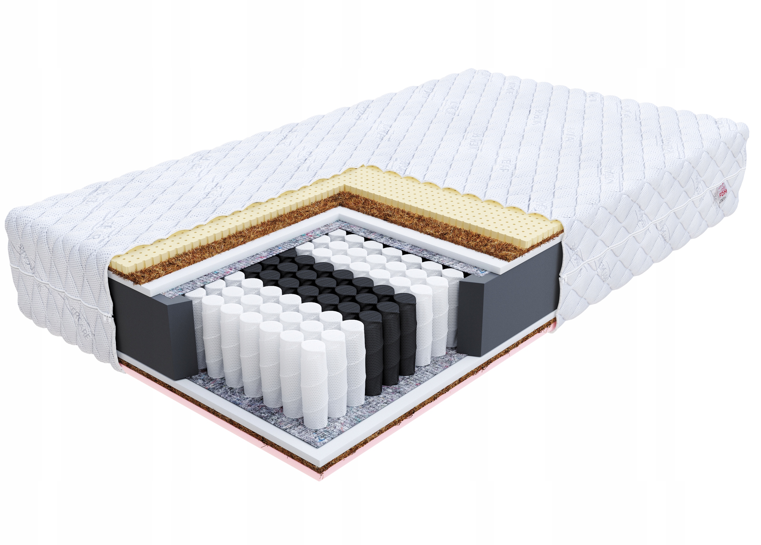 Matrace 90x200 taštičková visco kokos Fdm Summer