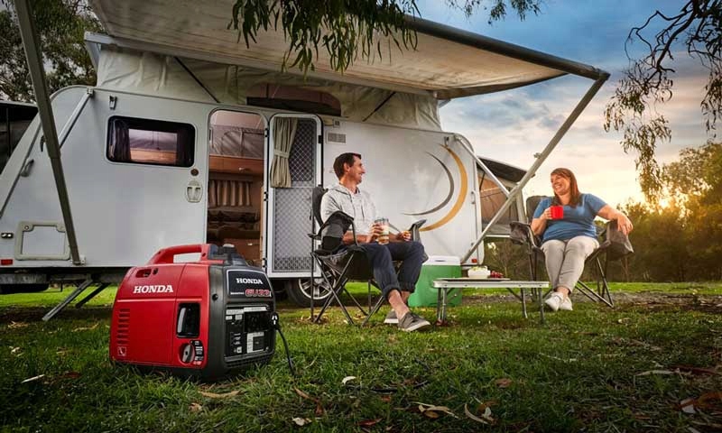 HONDA EU22i ORYGINALNY AGREGAT PRĄDOTWÓRCZY + OLEJ Marka Honda