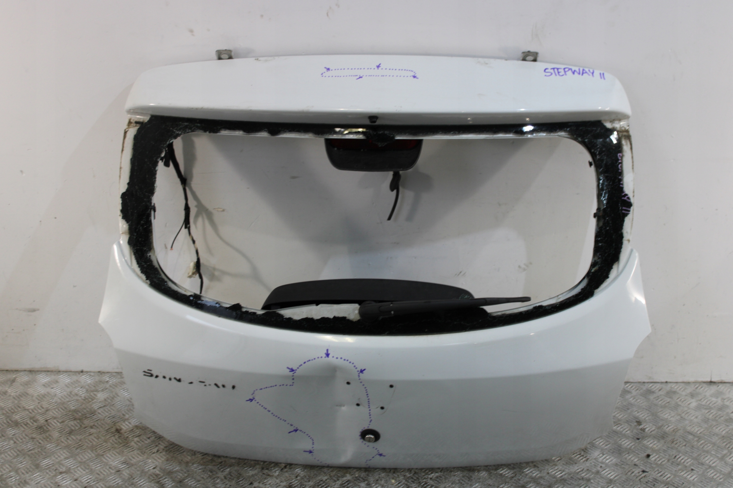 trunk door boot rear part rear DACIA SANDERO II 2 STEPWAY