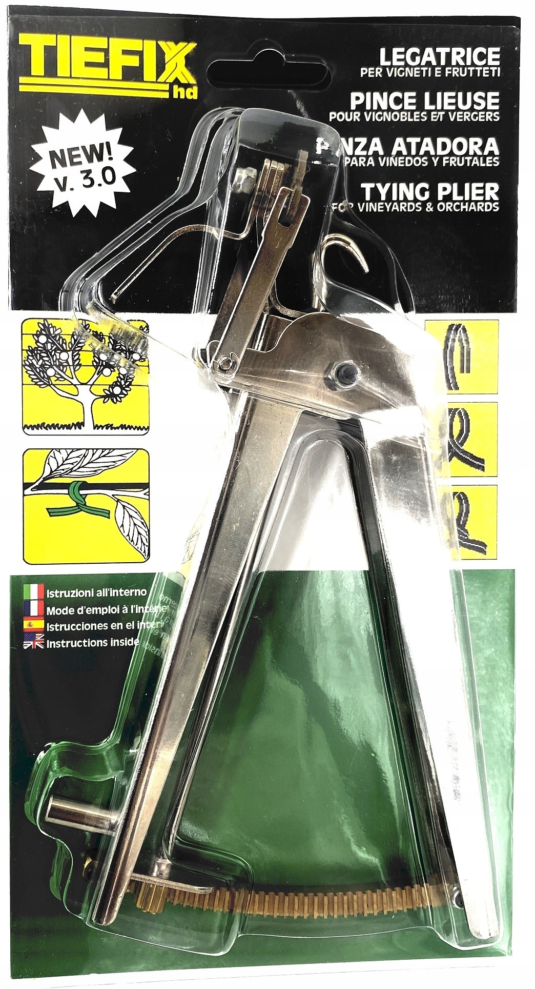 Kliešte na viazanie a rezanie drôtu Tiefix