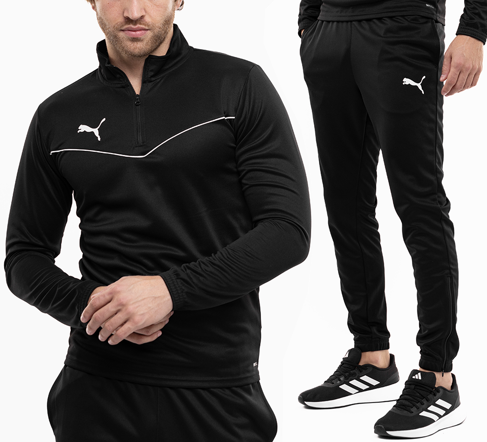 Teplákovka Pánský komplet Puma Sportovní tréninková Mikina Kalhoty teamRISE vel. XXL