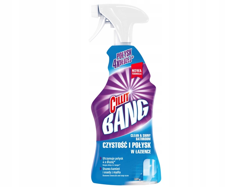

Spray Cillit Bang Czystość i połysk 750ml