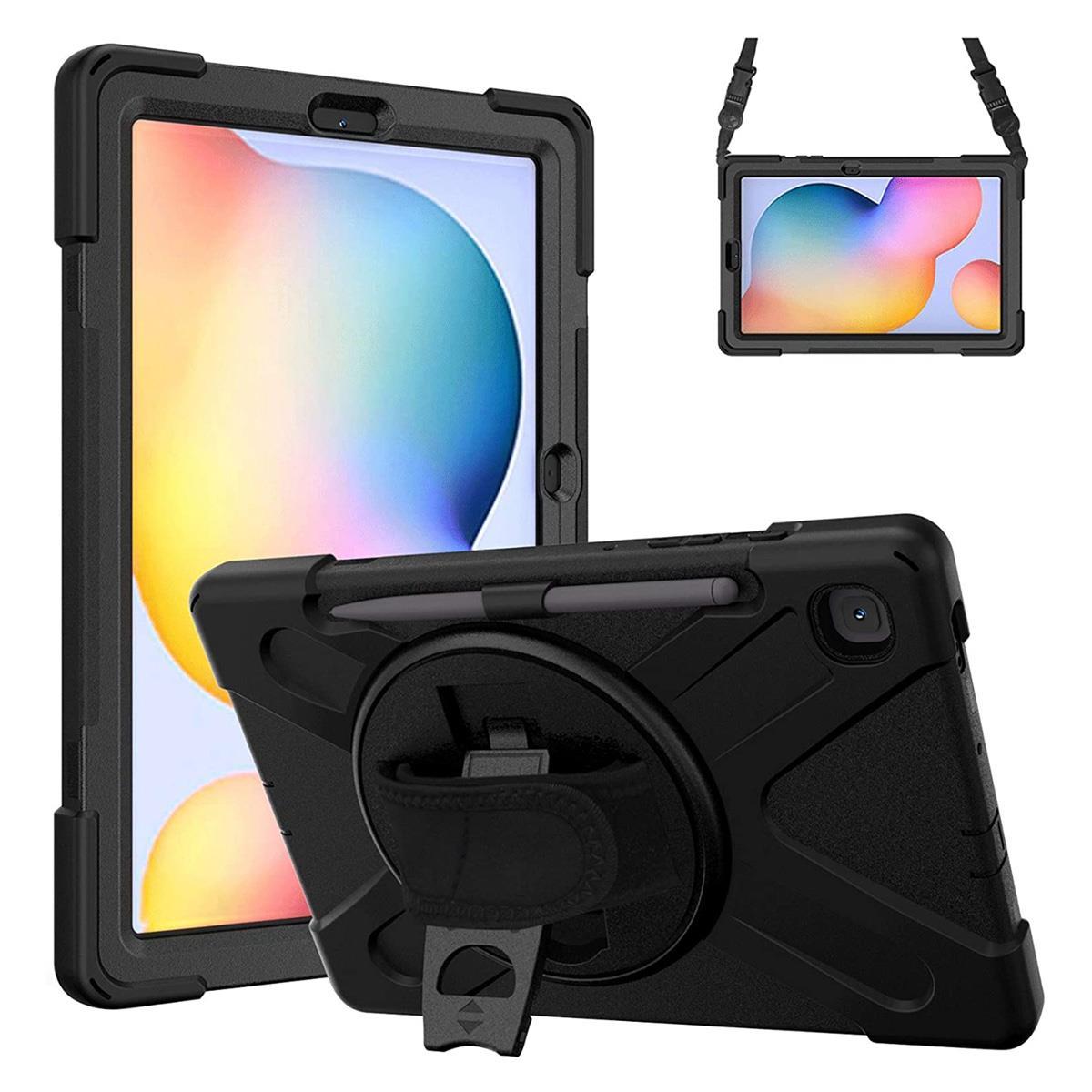 Etui do Samsung Galaxy Tab S6 Lite 2021 2022 2024 uchwyt z paskiem