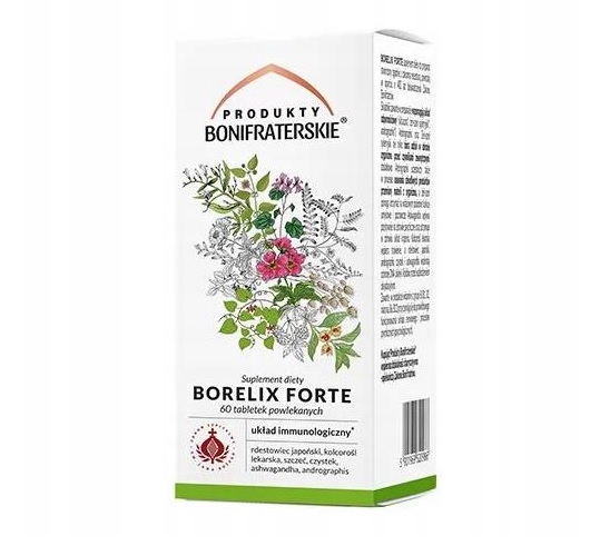 

Produkty Bonifraterskie Borelix Forte odporność