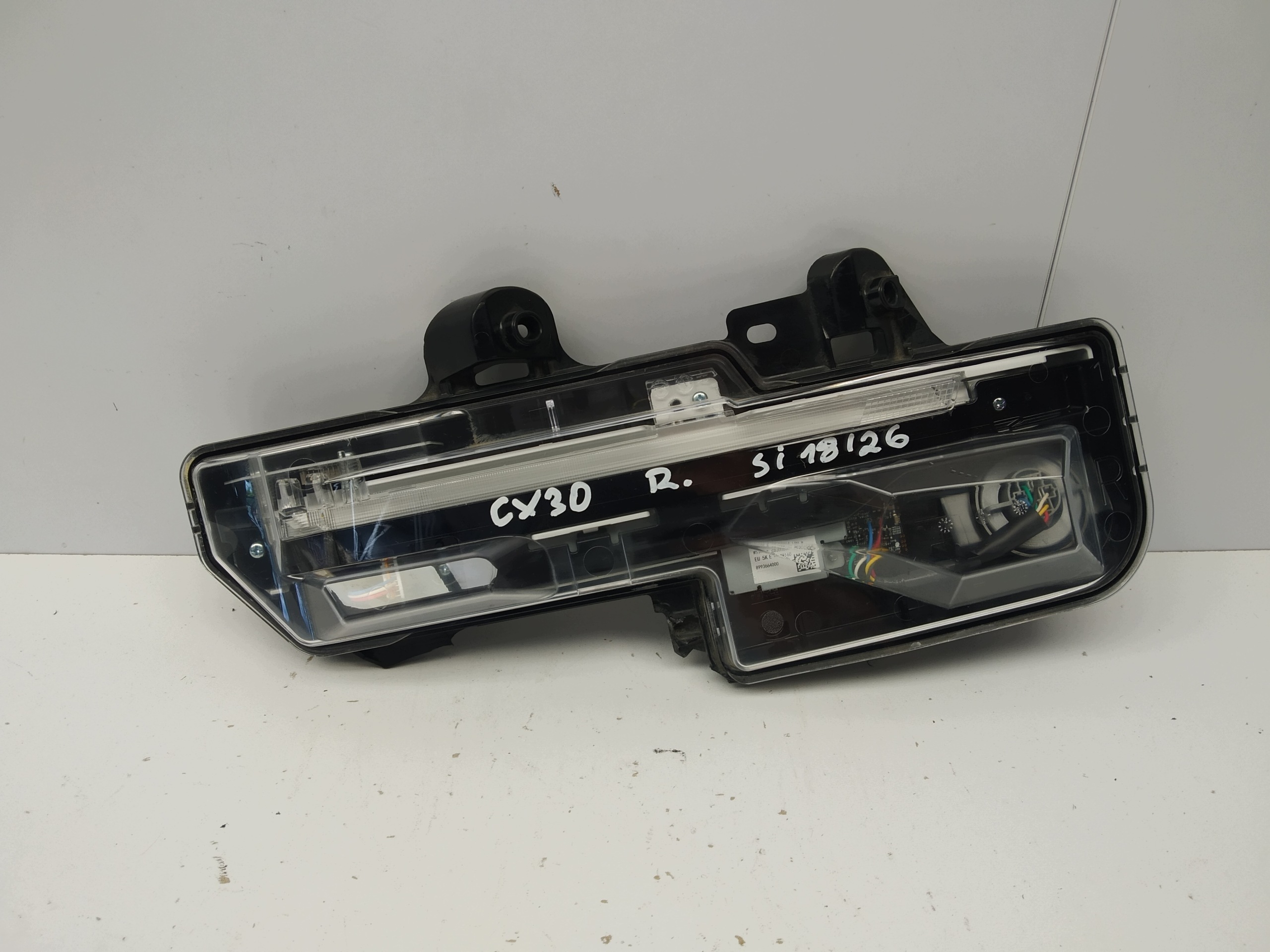 Mazda Cx30 LED DRL fog light indicator right of a bumper front OM OM OM