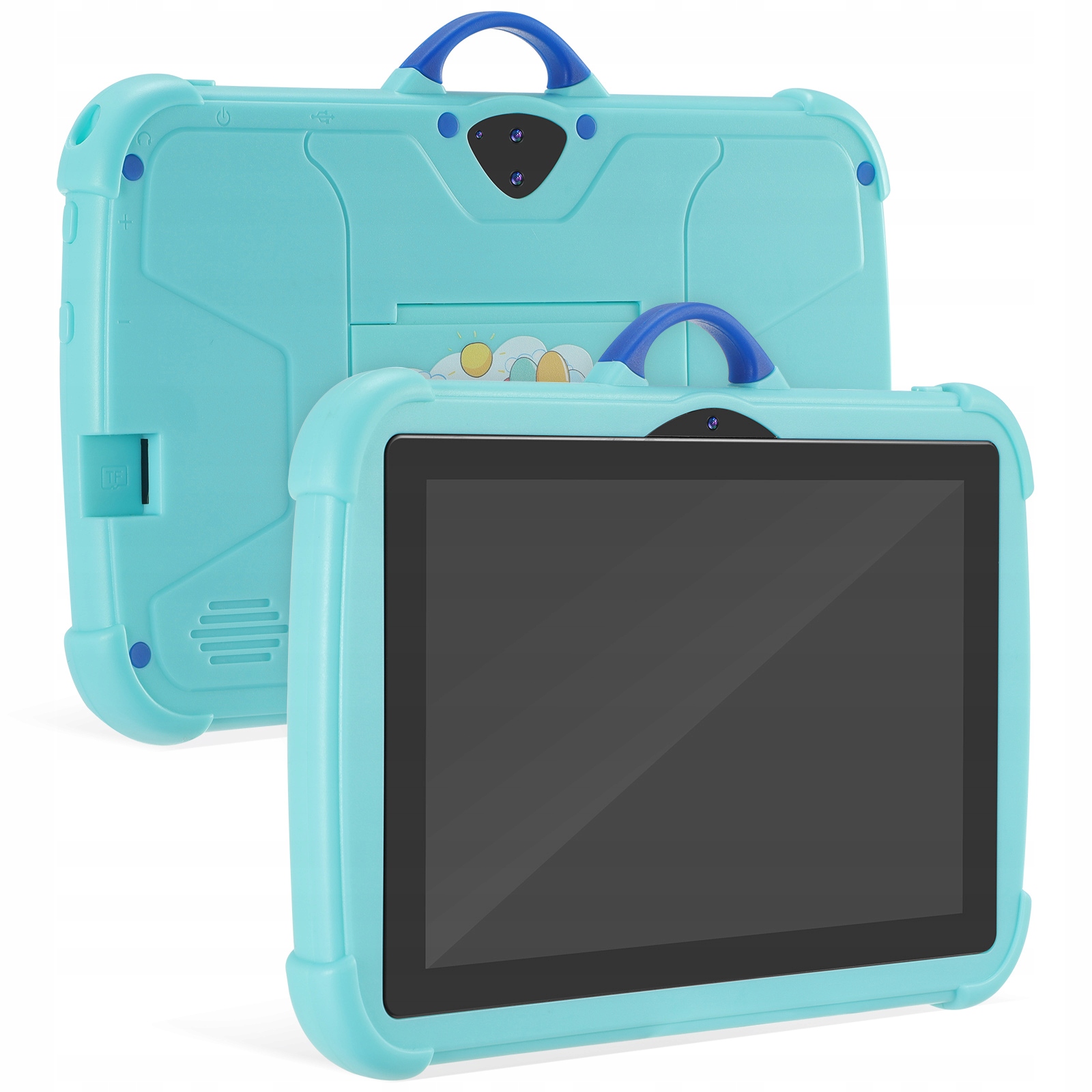 Kolorowy Tablet Dla Dzieci Z Dwoma Kamerami I 32 Gb Pamięci