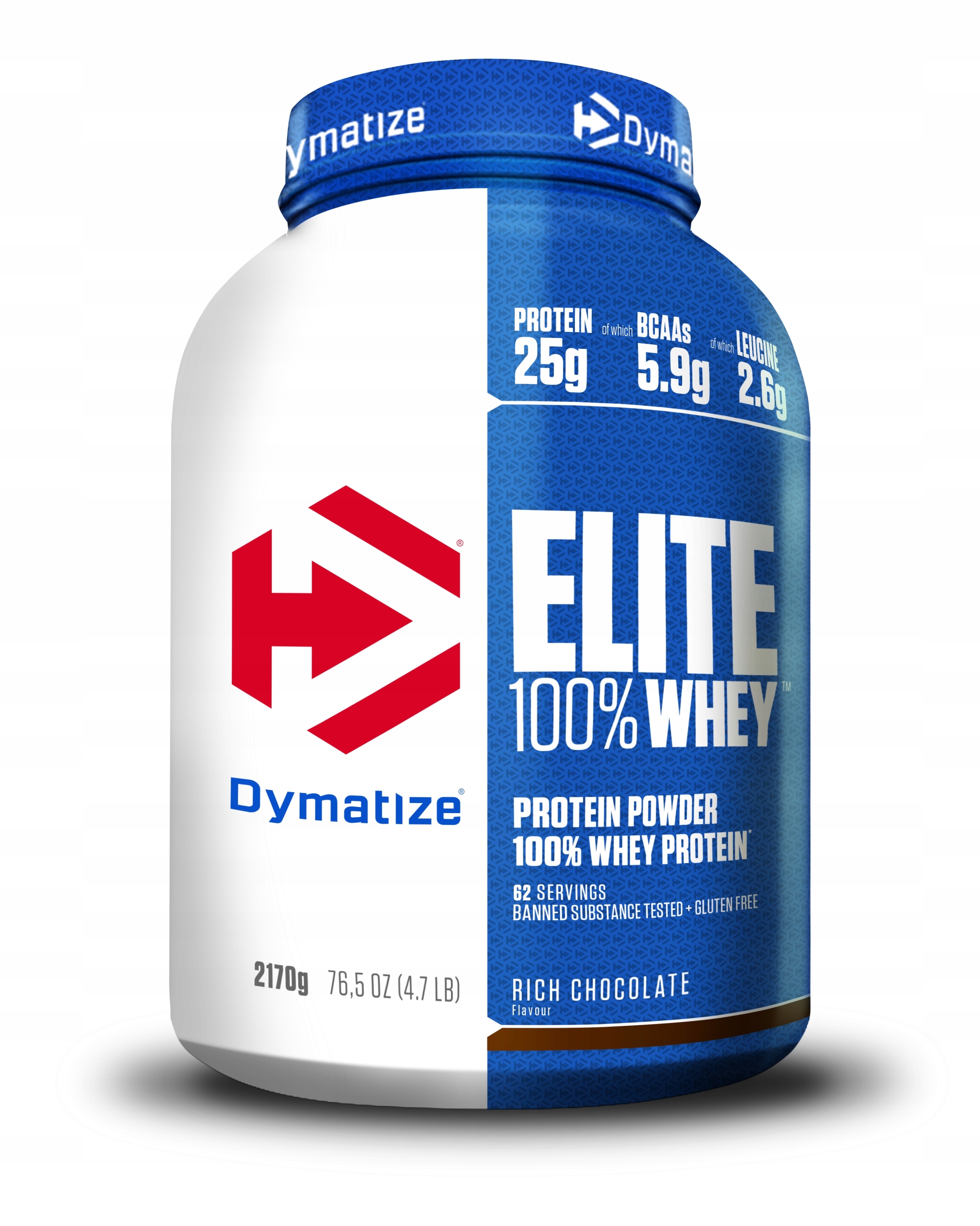 Dymatize Elite 100% Whey 2,17 kg 2,17 kg Čokoláda