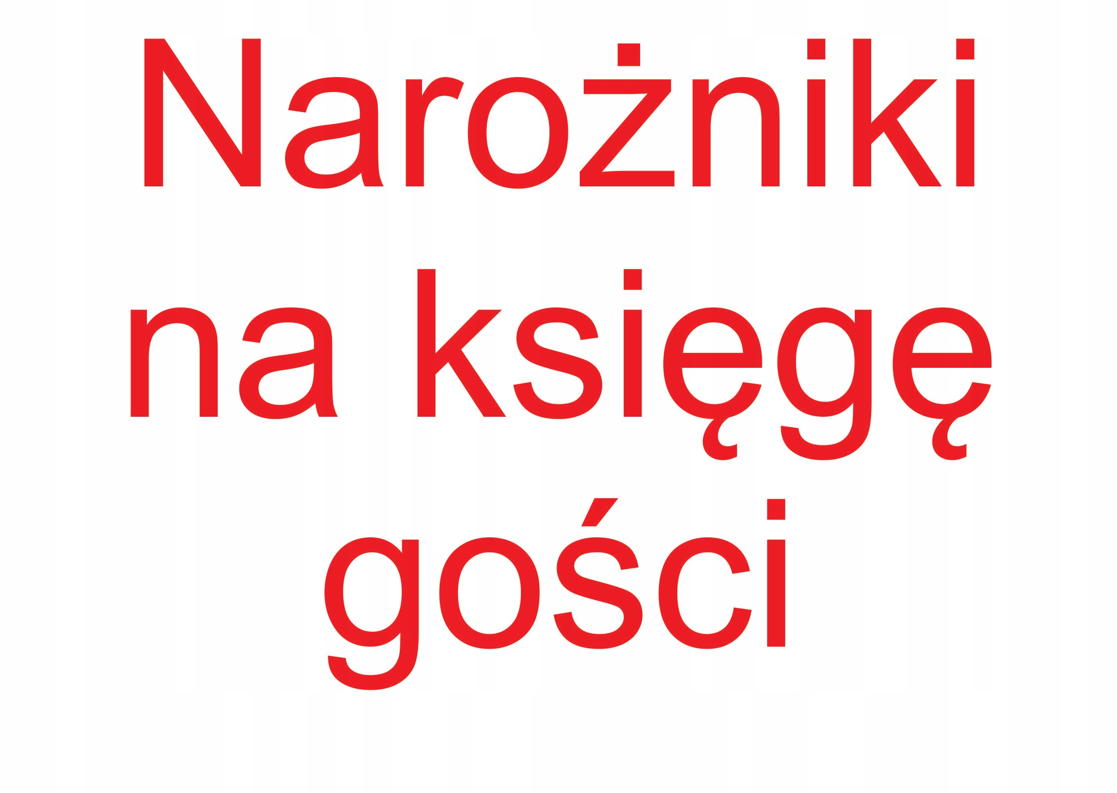 

Narożniki metalowe do księgi gości