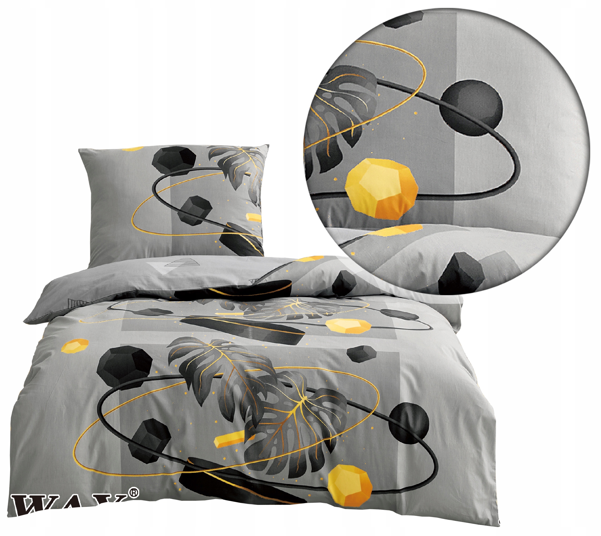 Komplet pościeli 140x200 Elway 8057 100% Bawełna Satynowa Nowe