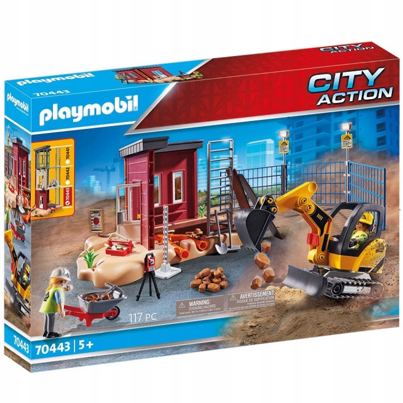 

Playmobil 70442 Koparka linowa