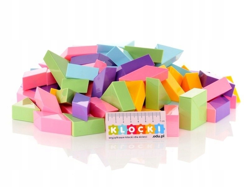 Klocki Magnetyczne Tangram Magic Tangram 100 elementów Konstrukcyjne Materiał plastik