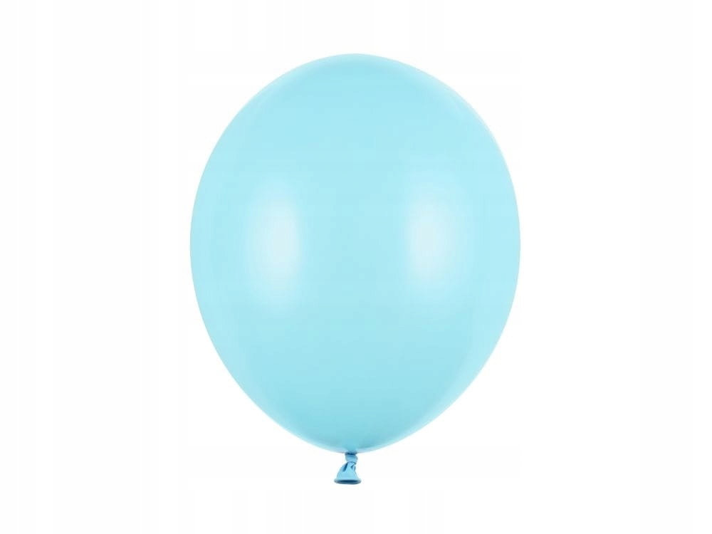 

Balony Jasnoniebieskie pastelowe Mocne 30cm 10szt