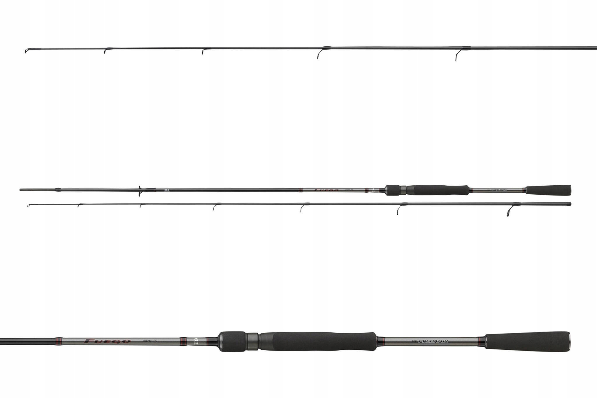 Prut Daiwa Fuego Predator Spin 2,40 m 30-70 g Hardware!