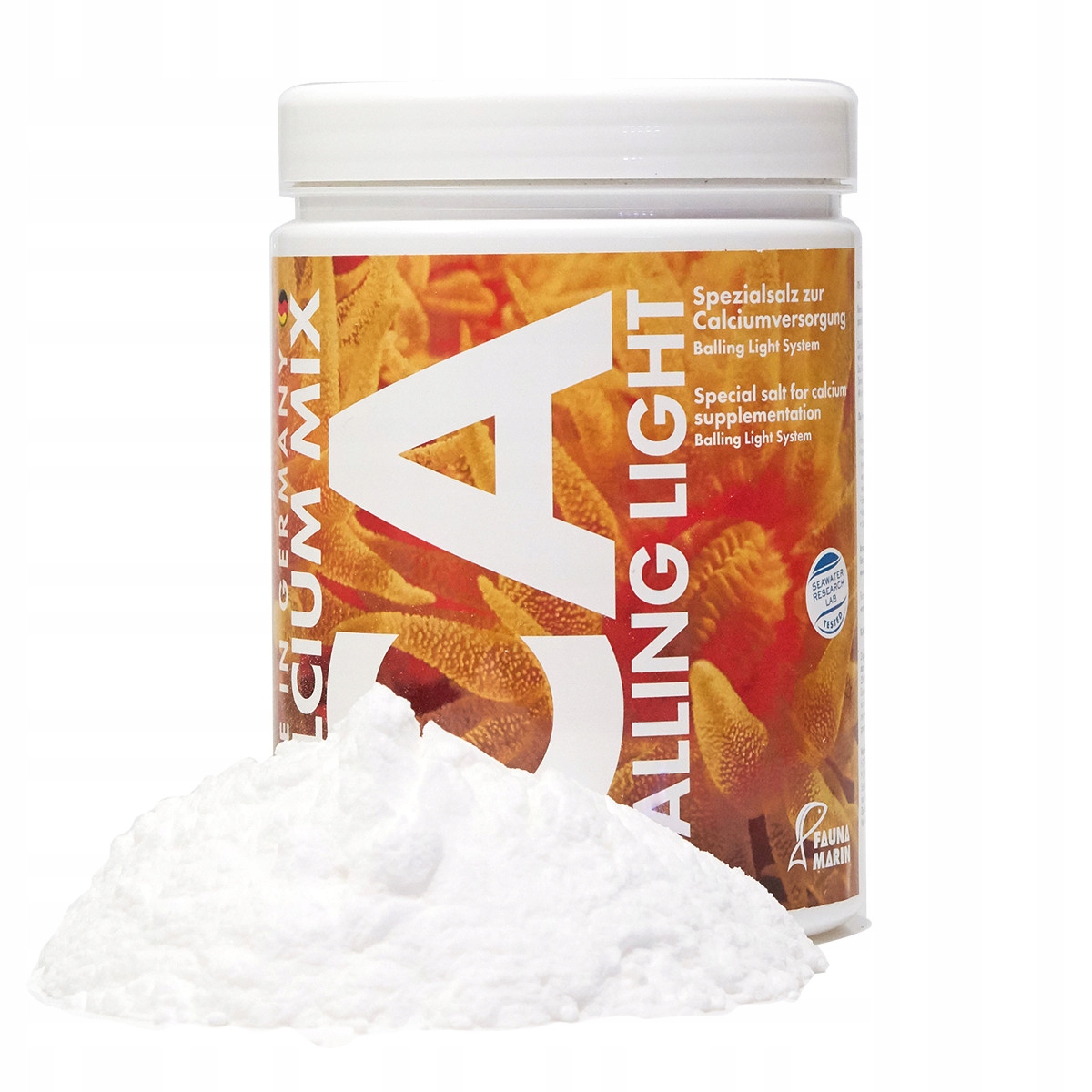 Levně Fauna Marin Calcium MIX Vápník Pro Metodu Ballinga Mořské Akvárium 1KG