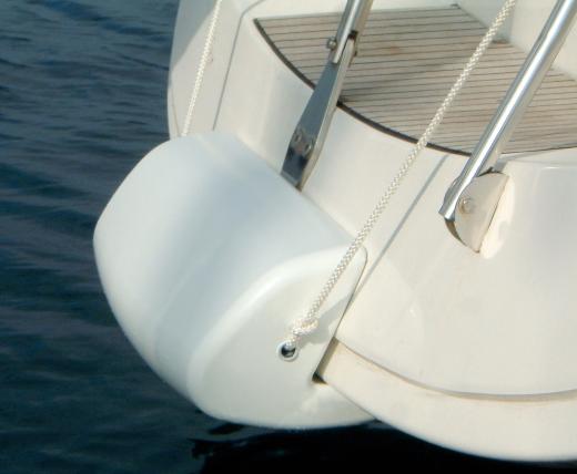 ODBIJACZ RUFOWY / POMOSTOWY - BIAŁY - OCEAN - 66cm Model MATCH 80