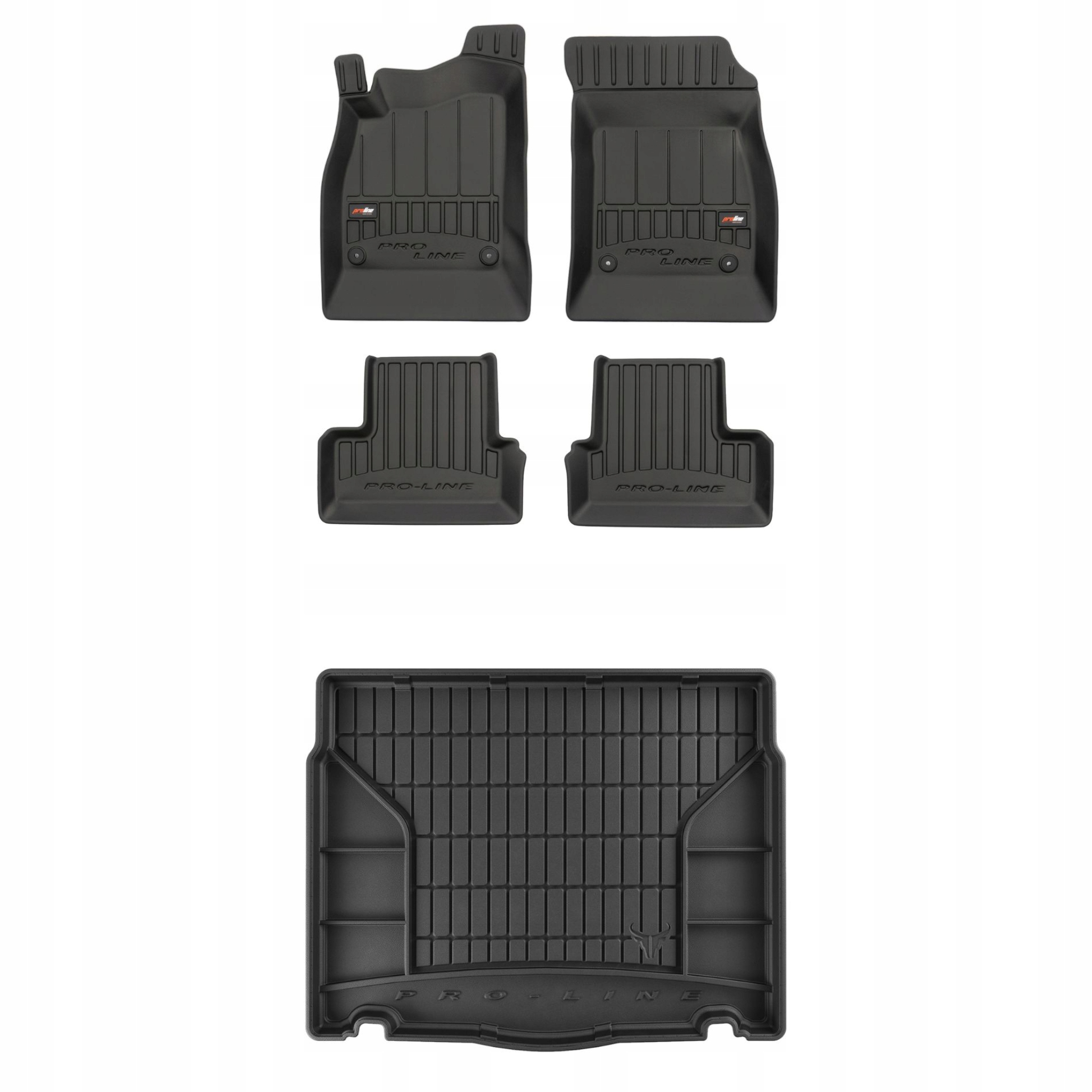 Sada gumových kobercov a rohoží pre Opel Astra J