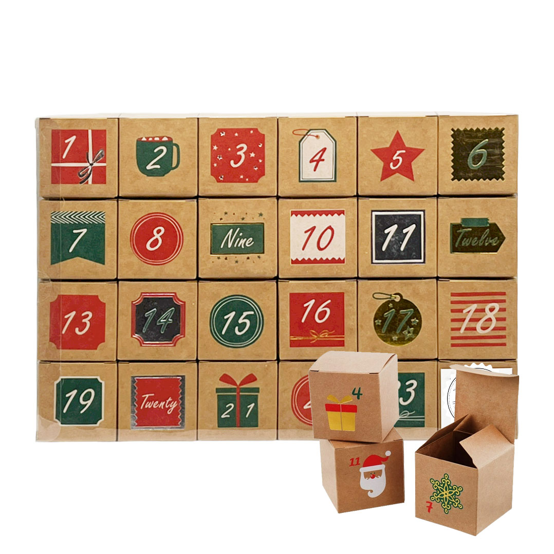 

Kalendarz Adwentowy Pudełeczka Diy Do Wypełnienia