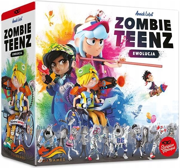 ZOMBIE TEENZ EWOLUCJA GRA PLANSZOWA NOWA