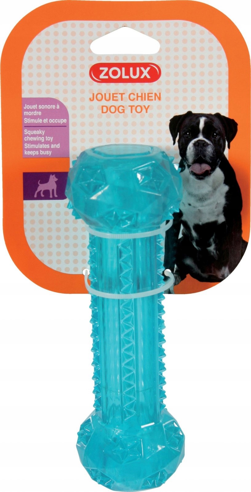 

Zolux Zabawka Tpr Pop stick 15 cm kol. turkusowy