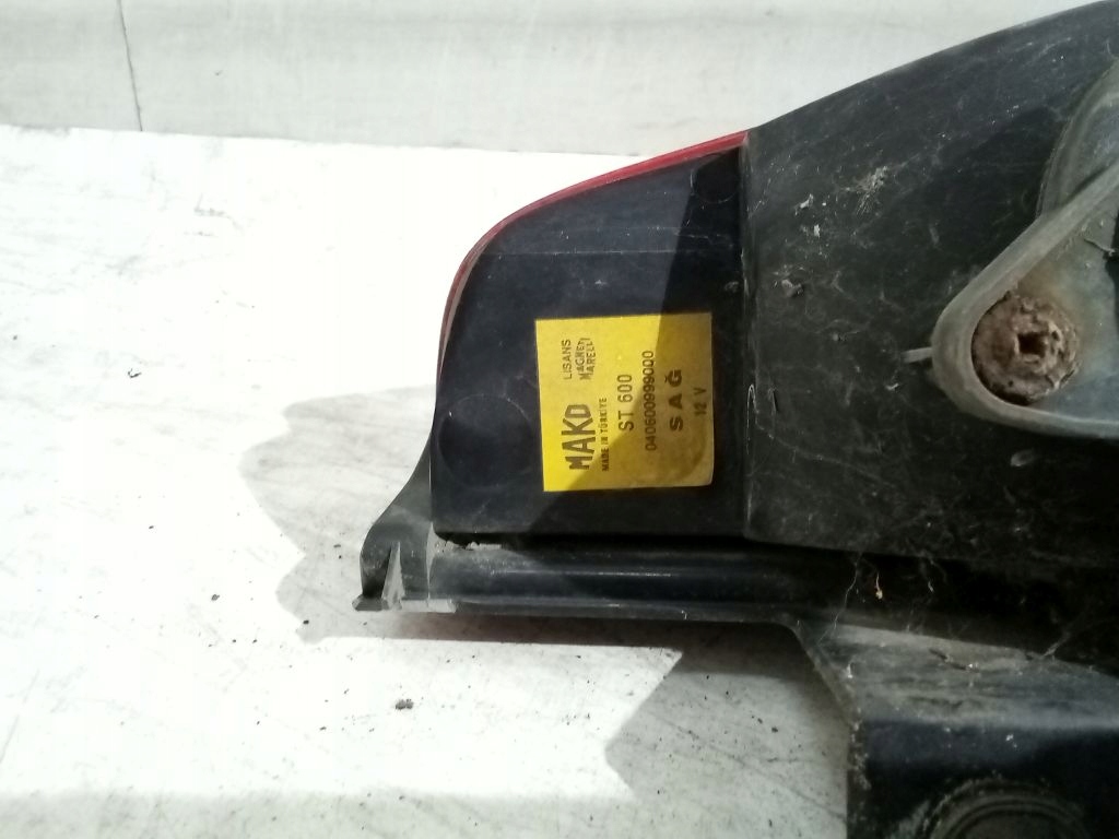 Fiat Doblo and light right rear part rear