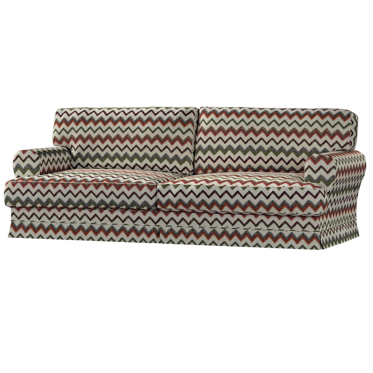 Potah na rozkládací pohovku Ekeskog Ikea zelený