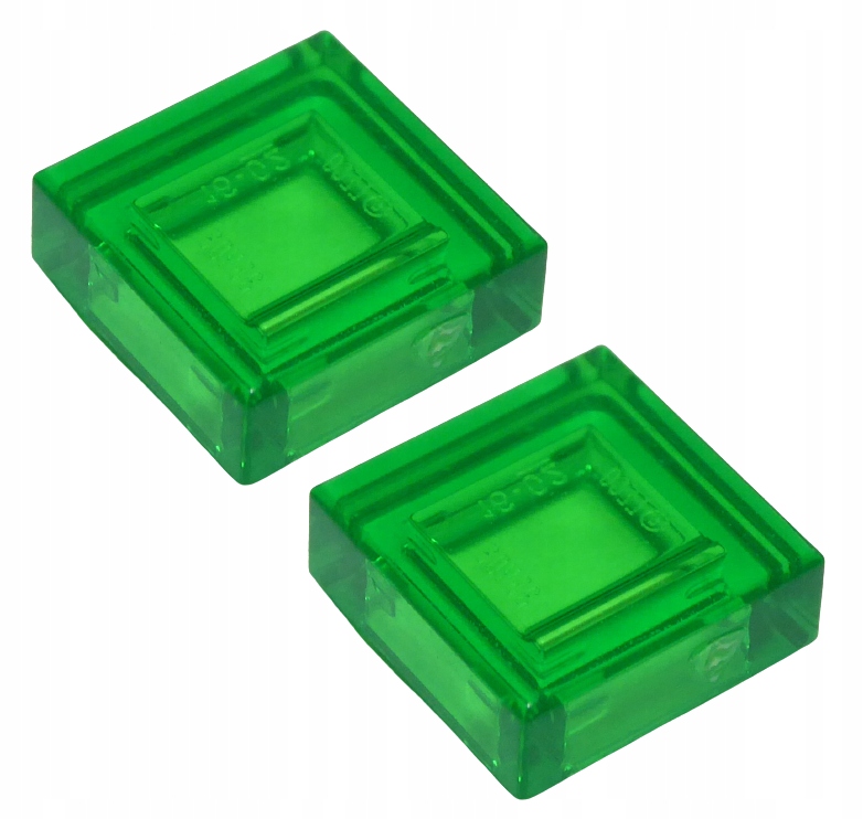 

Lego Płytka Pł 1x1 Trans Zielona 3070/6254249 2szt