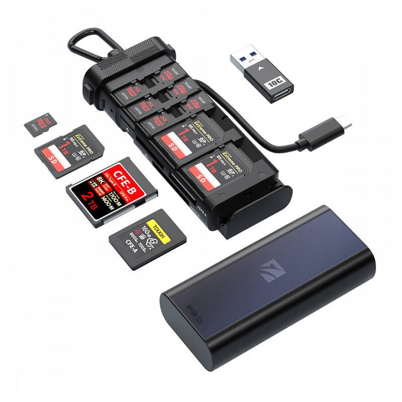 Freewell Adaptér Čtečka Paměťových Karet Pro Cf Express A B Sd Micro Sd Usb C