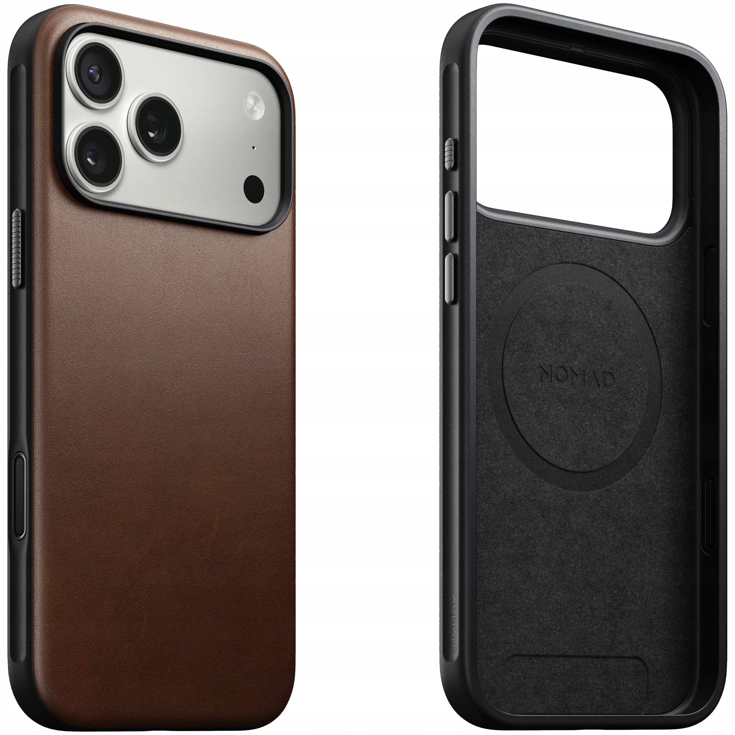 Nomad Modern Leather Case – Pouzdro s MagSafe pro iPhone 17 Pro Max