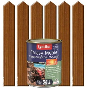 Syntilor Olej Terasy Nábytok 5 L Teak Tik Teak