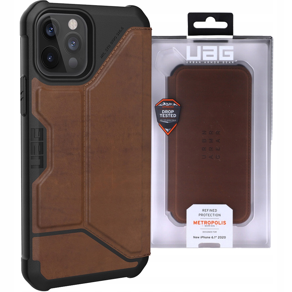 

Etui Uag do iPhone 12 / 12 Pro, Metropolis Lthr